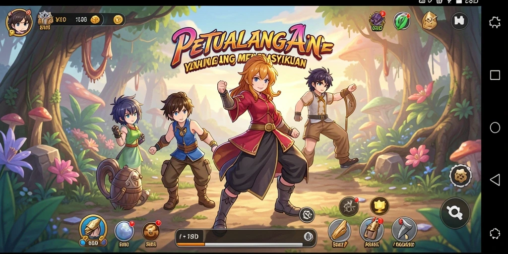 Tampilan screenshot 88ID memperlihatkan karakter anime dalam aksi yang menegangkan.