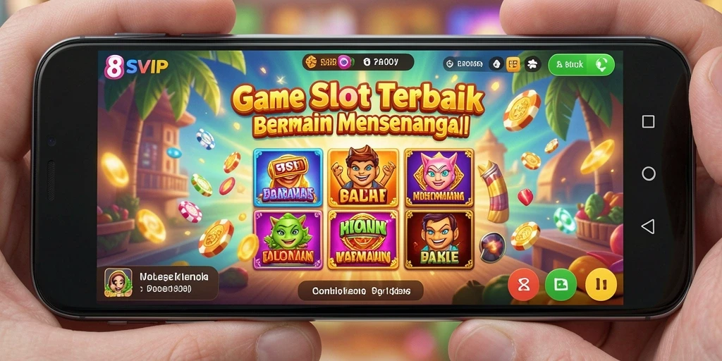 Tampilan gameplay Slot yang mendebarkan di 8SVIP.