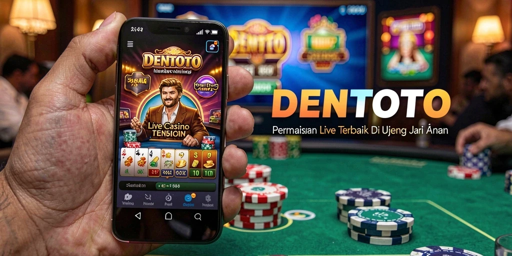 Tampilan gameplay Live Casino yang mengasyikkan di DENTOTO.