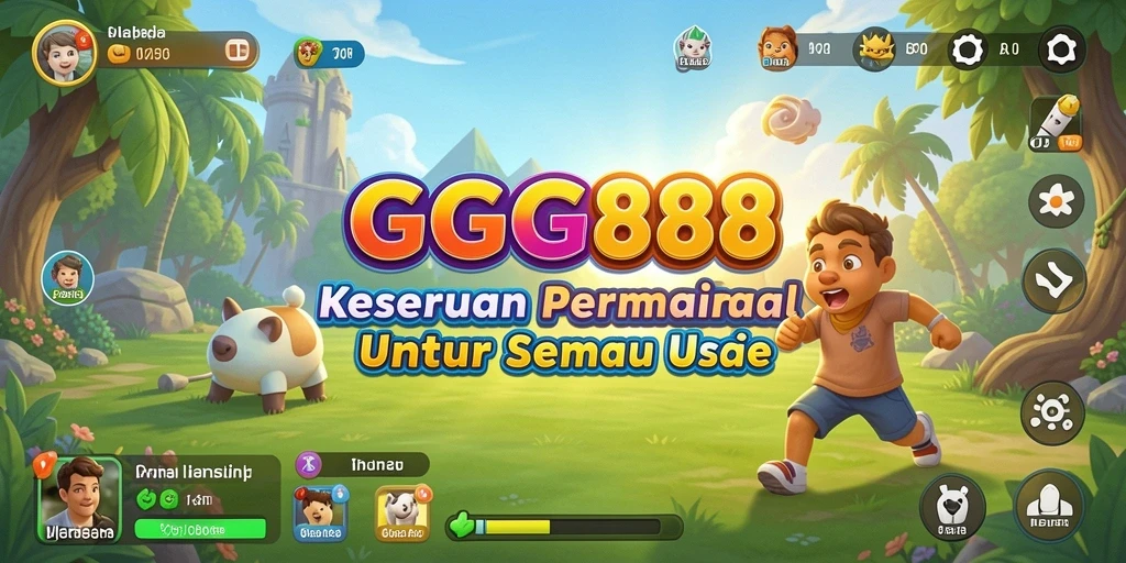 Tampilan gameplay seru di GGG888 yang mengasyikkan.