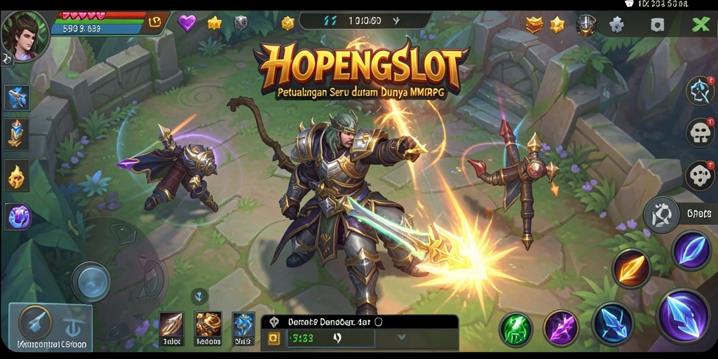 Tampilan gameplay HOPENGSLOT yang mendebarkan dan penuh aksi.