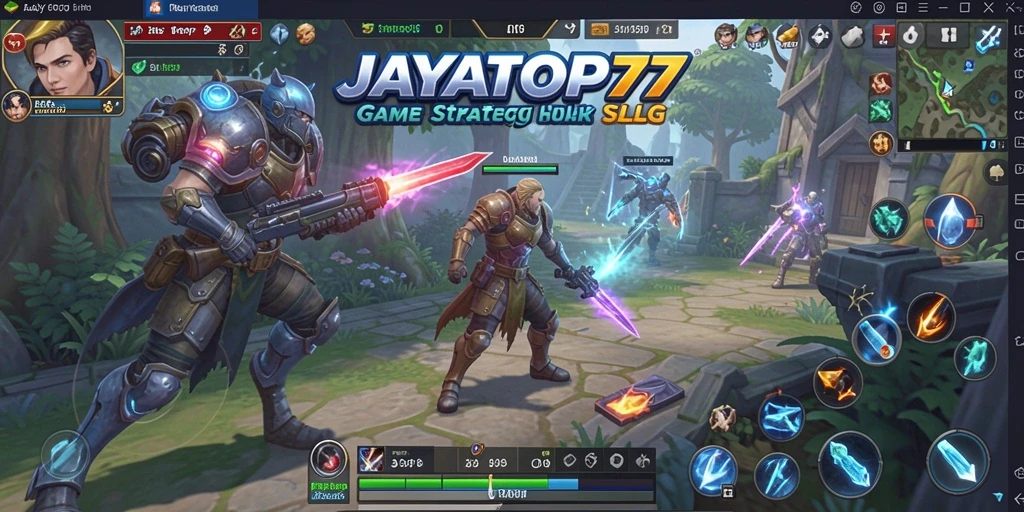 Tampilan menarik dari gameplay JAYATOP77 dengan berbagai strategi.
