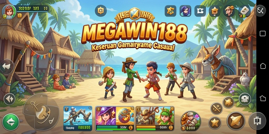 Tampilan gameplay seru dan menarik dari MEGAWIN188.