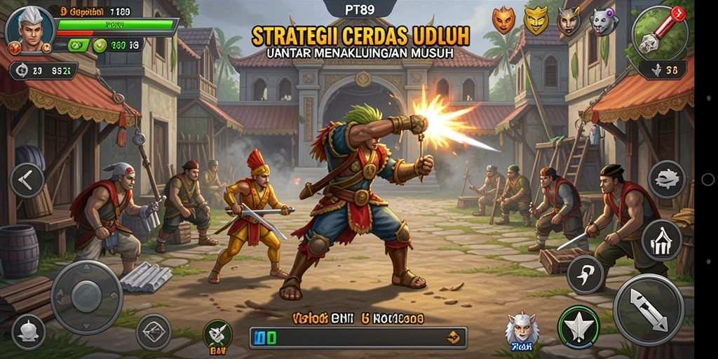 Tampilan gameplay PT89 yang menarik dan strategi mendalam.
