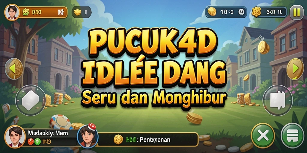 Tampilan gameplay Idle yang menarik di PUCUK4D.