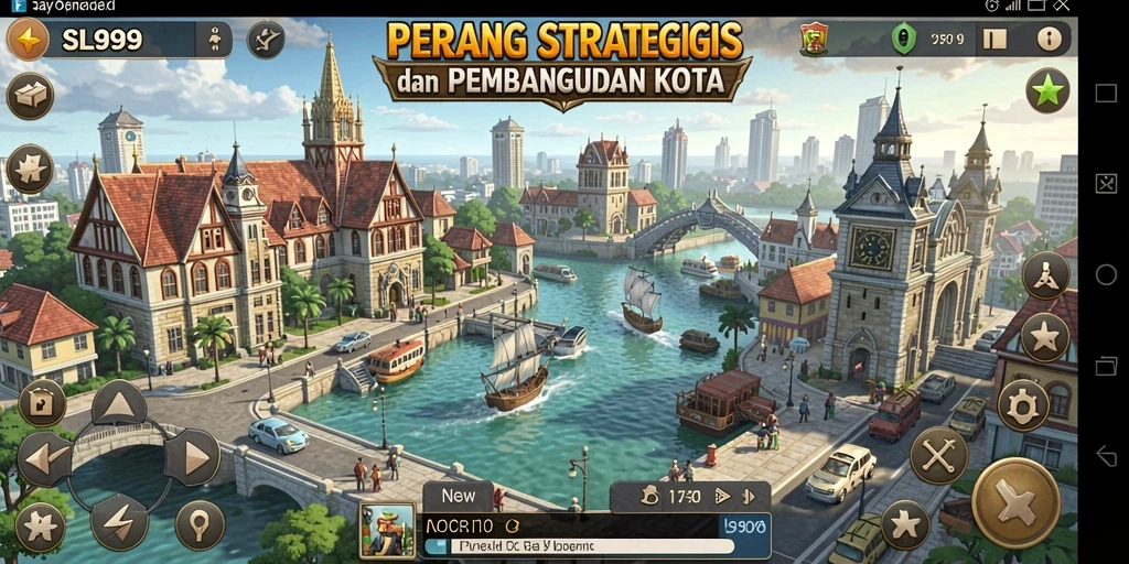 Tampilan menarik dari gameplay SLG di SL999.