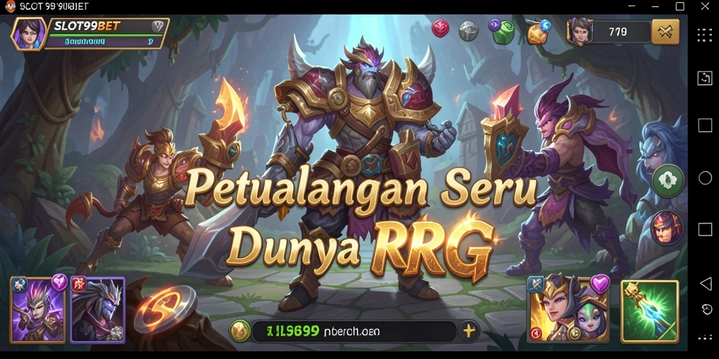 Tampilkan pahlawan berjuang dalam pertempuran epik di SLOT99BET.