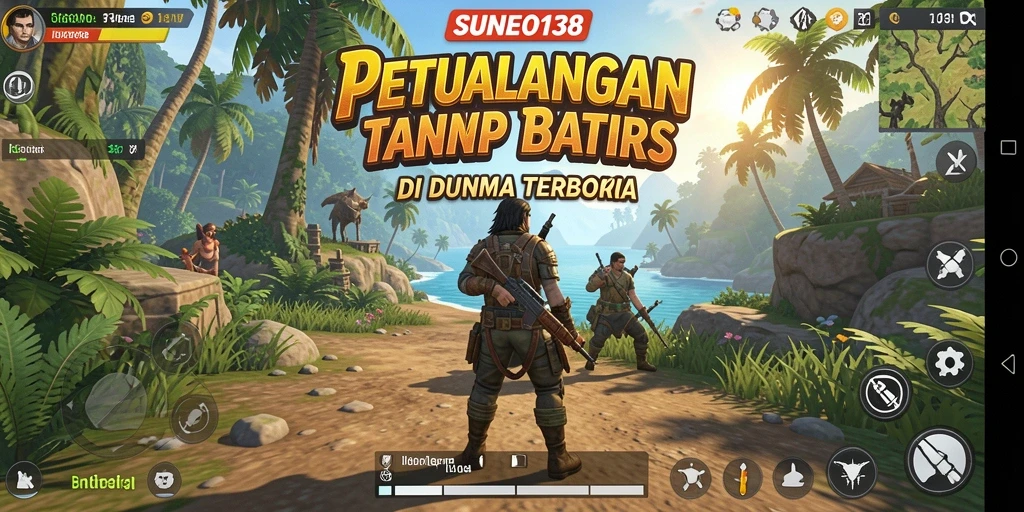 Tampilan gameplay seru di dunia terbuka SUNEO138.